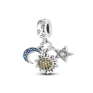 Kit Fai-da-Te di Alta Qualità per Creare Gioielli con Perle a Forma di Luna, Argento Sterling Placcato Oro, Moda Classica 2026 - Product Image 1