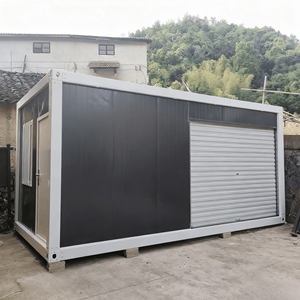 Villa Prefabbricata Modulare Personalizzata XH con <span class=keywords><strong>Bagno</strong></span>, Doccia, Cucina e Armadietti, Casa Prefabbricata Moderna in Pannelli Sandwich d'Acciaio - Product Image 1