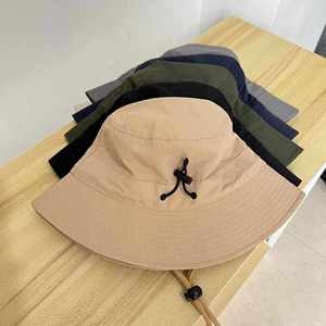 Adult Cooling Bucket <b>Cap</b> Casual Sun Protection Outdoor Drawstring Quick Dry Fisherman Hat for Hunting Fishing <b>Hiking</b> Promotion - Product Image 4