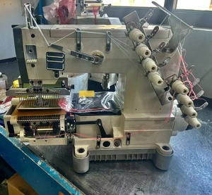 Multiple Needle Thread Trimmer Automatic Flatbed Interlock Industrial <b>Sewing</b> Machine Easy Operation Chain Lock Stitch - Product Image 3