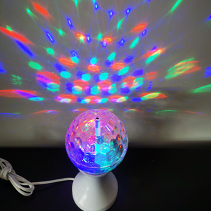 Bola de Discoteca LED Giratoria para Fiestas de Cumpleaños, KTV, Navidad y Bodas, Precio de Fábrica - Product Image 5