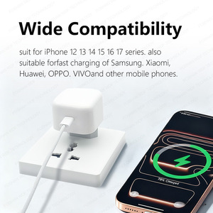 Original 40W 60W Fast Charger USB C Dynamic Power <b>Adapter</b> Mobile Phone Charger for iphone Tablet Desktop Macbook Wall Charger - Product Image 4