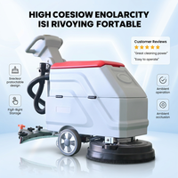 Laite OEM ODM Nouvelle Autolaveuse Commerciale Autonome sur Batterie 48V 32Ah avec Garantie de 2 Ans pour le Nettoyage des Sols Époxy