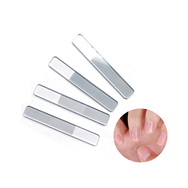 Топ продаж, уход за ногтями, блестящие ногти для женщин и мужчин, прозрачная Шлифовальная Пилка-бабочка для ногтей