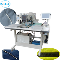 Cnc Pocket Bevestigen Naaien Broekzak Welt Machine Automatische Pocket Zomen Industriële Naaimachine