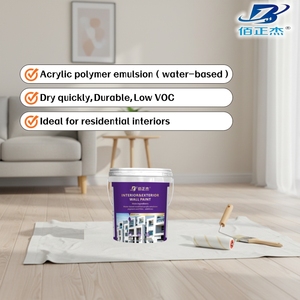 Pintura de Emulsión Polimérica Acrílica para Paredes Interiores, de Secado Rápido, Resistente al Moho y con Retención del Color, Precio de Fábrica - Product Image 4