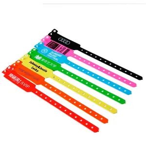 Soft Comfortable Vinyl ID Wristband Wrist Band PVC Wristbands for Events