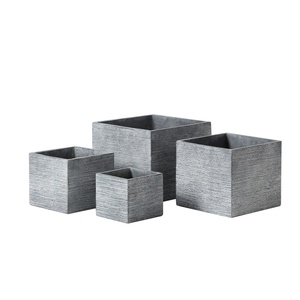 กระถางต้นไม้ไฟเบอร์ซีเมนต์สุดหรูสำหรับสวนกลางแจ้ง บ้าน หรือเรือนเพาะชำ - Product Image 4