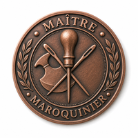 Médailles de basket-ball en métal durables personnalisées, trophées sportifs, badges de gymnastique pour la remise des diplômes, plaques gravées, design uni, avec attache à épingle
