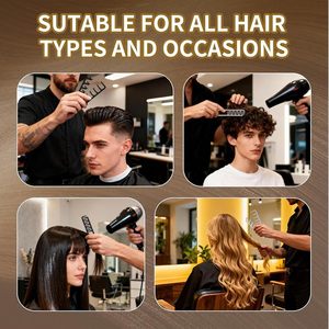 Peine de ABS texturizado para peinados con volumen, herramienta de peluquería profesional para barberías y salones de belleza, uso comercial y doméstico, venta al por mayor - Product Image 4