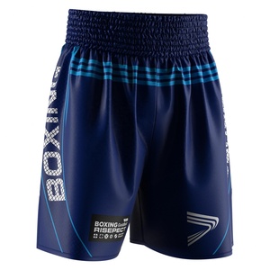 Pantalones Cortos de Boxeo Elegantes con Ajuste Cómodo y Tela Transpirable Diseñados para Entrenamientos de Luchadores y Presentaciones en el Ring - Product Image 5