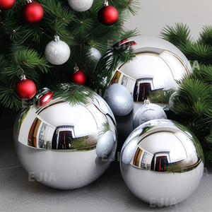 इलेक्ट्रिक एयर पंप और सजावट के लिए डिजिटल प्रिंटिंग के साथ हॉट सेलिंग विशाल पीसी चांदी का गुब्बारा - Product Image 4