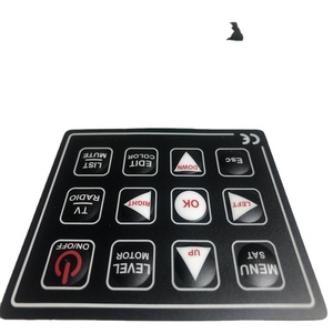 Bàn phím ma trận 4x3 tùy chỉnh thiết kế, in lụa, lớp phủ đồ họa, công tắc màng Polydome xúc giác có keo dán - Product Image 6