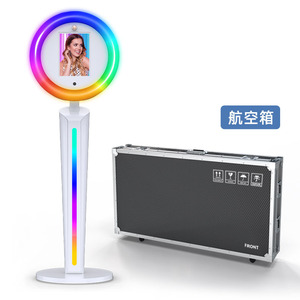 Ipad Photo Booth Conical Design Colorful Selfie Light Touchscreen Control Wedding Photography Digital Only 1-2 People - Product Image 5