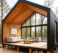 Cabane forestière modulaire durable de style nordique - Maison moderne d'extérieur - Commerce professionnel de Hainan avec service sur mesure