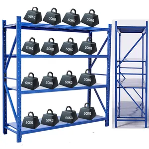 Fornecedores de estantes de armazém para gôndola de armazenamento de carga, estantes de aço para armazenamento pesado, soluções de estantes
