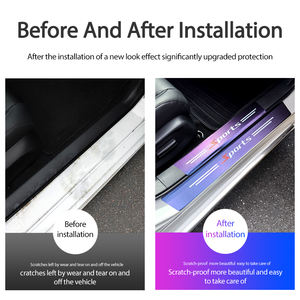 Bande anti-collision de <span class=keywords><strong>porte</strong></span> de voiture en cuir caméléon <span class=keywords><strong>seuil</strong></span> de <span class=keywords><strong>porte</strong></span> de voiture <span class=keywords><strong>barre</strong></span> de protection de <span class=keywords><strong>seuil</strong></span> de <span class=keywords><strong>porte</strong></span> de voiture - Product Image 5