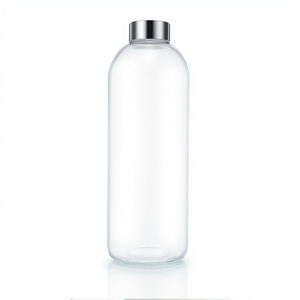 Bouteille d'eau en verre <span class=keywords><strong>diaphane</strong></span> de conception récente 2023, anti-fuite, thermos, flacon isotherme sous vide - Product Image 2