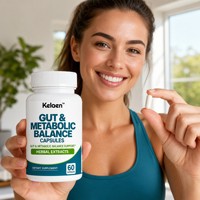 Capsules d'équilibre métabolique intestinal OEM ODM avec Inuline et Haricot Blanc pour la digestion et le métabolisme – Prix de gros direct usine