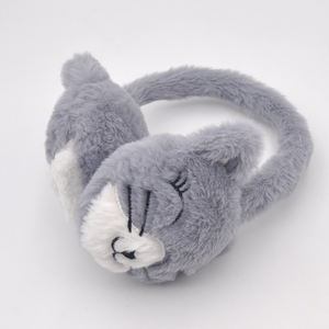 Наушники зимние теплые с мультяшным рисунком - Product Image 2