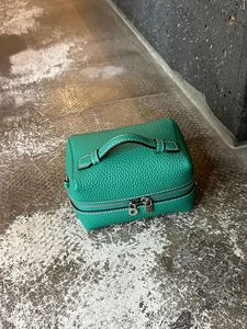 <span class=keywords><strong>Sac</strong></span> à main pour femme en cuir de vachette de première qualité, <span class=keywords><strong>mini</strong></span> <span class=keywords><strong>sac</strong></span> à main, <span class=keywords><strong>sac</strong></span> à bandoulière pour écouteurs, rouge à lèvres, avec chaîne argentée - Product Image 2