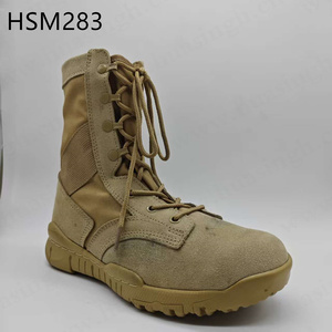 Bottes de combat LXG, tissu nylon anti-déchirure, prix bas, semelle extérieure en PU antidérapante avec coutures renforcées, bottes tactiques HSM283 - Product Image 4