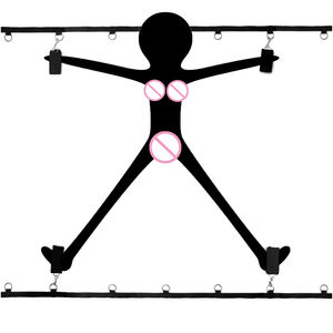 Bdsm Seksspeeltjes Erotisch Verstelbaar Pols Dij Vastleggen Touw 8 Stks/set Draagbare Sm Games Seksspeeltjes Voor Koppels Kit Unisex - Product Image 2