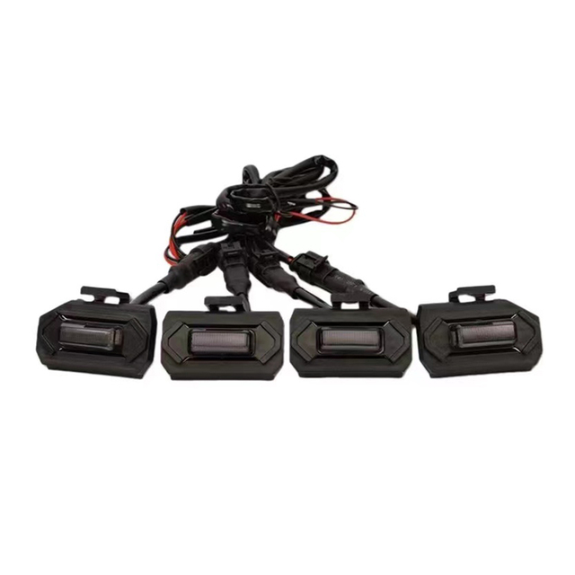 BRAD Wholesale 12V 4pcs Car Front Grille Light 2020-Later Tacoma W/ Pro IP67 Waterproof Yellow/White 6W High-Power LED DRL Fog