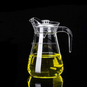 Pichet en acrylique transparent avec couvercle, idéal pour le réfrigérateur, les boissons, les jus et le lait - Product Image 4