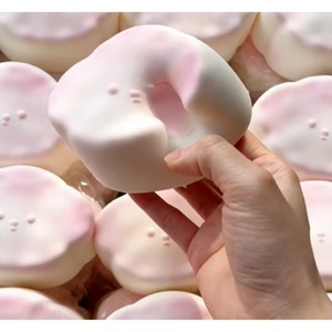 Snowflake <b>Biscuit</b> Dog Slow-rebound, Soft-to-the-touch, Slow-squeeze Stress-relief Toy Cute Factory Cross-border Wholesale - Product Image 5