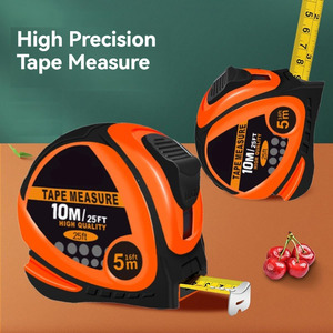 Outil de construction de haute qualité et économique, boîtier ABS avec ruban à mesurer recouvert de caoutchouc, 3m, 5m, 7,5m, 8m, 10m, logo personnalisé - Product Image 3