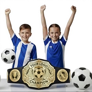Cinturón de campeonato barato para niños, cinturón barato para niños para usar en el fútbol americano. - Product Image 1