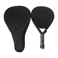 Raquette de pickleball pour enfants en fibre de carbone, options de surface 3K 12K 18K, raquette personnalisée, entraînement, équipement sportif pour terrain extérieur