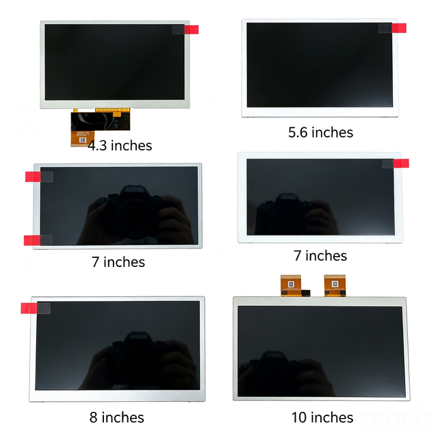 Original Innolux 7-inch LCD Display 800x480 Resolution LED Backlight Touch-screen Support; Digital Bridge Tester Included
