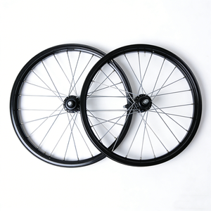 Llanta de <span class=keywords><strong>Bicicleta</strong></span> BMX para Niños de Aleación de Acero de Alta Resistencia, 12/14/<span class=keywords><strong>16</strong></span>/18/20/22/24/26 Pulgadas, Neumático Clincher, Freno V Delantero/Trasero, 20 Radios - Product Image 3