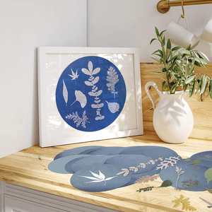 กระดาษซีอะโนไทป์ ชุดกระดาษพิมพ์ภาพด้วยแสงแดด ความไวสูง สำหรับวาดภาพธรรมชาติ พิมพ์ภาพด้วยแสงแดด/แสงอาทิตย์ กระดาษขนาด A5 สำหรับดอกไม้ - Product Image 5