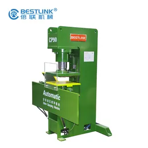 Hydraulic Splitting Power 40T Pattern Stone Stamping Machine for Fan Shape Tile