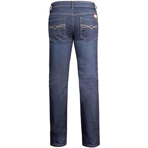Just In Trend <b>Men's</b> Flame Resistant <b>Work</b> Pants High Waist Straight Leg Denim Cotton Midweight <b>Jeans</b> - Product Image 3
