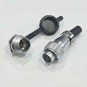 Connecteur aéronautique Xunlian WS16 rond 2-10 broches mâle nickelé étanche prise industrielle - Product Image 2