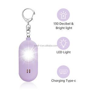 Alarma de autodefensa 130db, alerta de protección de seguridad, llavero de alarma de emergencia fuerte, seguridad Personal para mujeres, niños y niñas mayores - Product Image 6