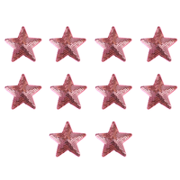 Vente en gros de patchs étoiles scintillants thermocollants de 75 mm, patchs étoiles en paillettes argentées, dorées, roses, rouges pour vêtements, sacs, casquettes