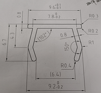 Cubierta de plástico ZHT al por mayor para perfiles de extrusión de aluminio de 8 ranuras - Ecológica y duradera para modelos arquitectónicos y hoteles