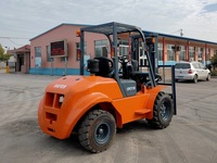 Chariot élévateur tout-terrain pas cher de 3 tonnes, 3,5 tonnes