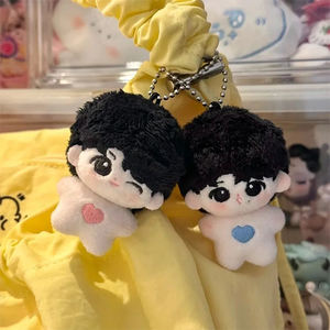 कस्टम बनाया मिनी छोटे 5 सेमी गेम सॉफ्ट प्लासी गुड़िया प्लश कीचेन - Product Image 2