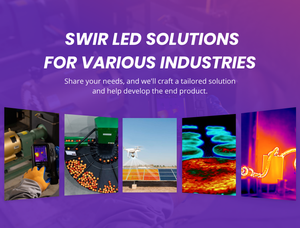 Tianhui Kurzwellen-Infrarot-LED 1000nm 1050nm 1060nm 1080nm 1550nm Hochleistungs 3535 2835 SWIR LED - Product Image 5