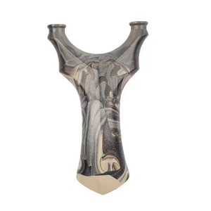 Professionelle Harz-Flachleder-Schleuder, Carbon-Polymer-ABS Gerade Plattenversion für Outdoor-Schießen und Jagd - Product Image 5