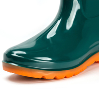 Botas de Trabajo Agrícolas con Suela Oxford de PVC, Botas de Lluvia para Jardín