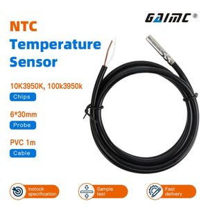 GAIMC GTS100 Envio rápido pvc 1m NTC 10K 100K 3950 temperatura sensor - Product Image 3