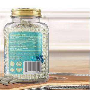 Private Label Irish <strong>Sea</strong> <strong>Moss</strong> Capsules for Throid Immune Support&amp;Heart Health 60 Capsules with Bladderwrack Burdock Root - Product Image 2