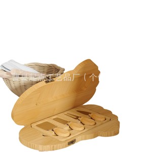Planche à fromage en bois massif pliable pour servir les aliments, utilisation en cuisine, durable - Product Image 2